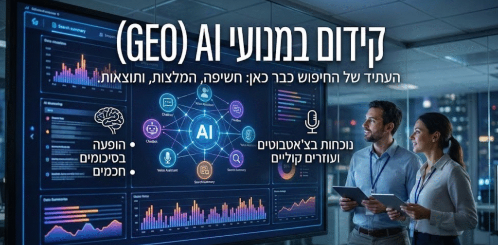 קידום במנועי בינה מלאכותית