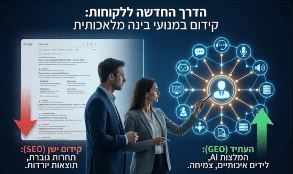 קידום במנועי בינה מלאכותית